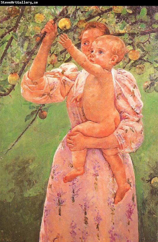 Mary Cassatt Baby Reaching for an Apple